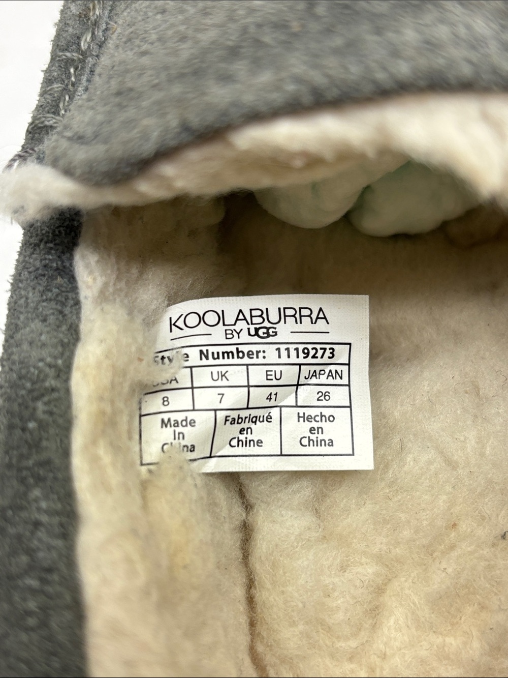 Koolaburra by Ugg slippers women’s sz 8, box 81 CG - Picture 7 of 7